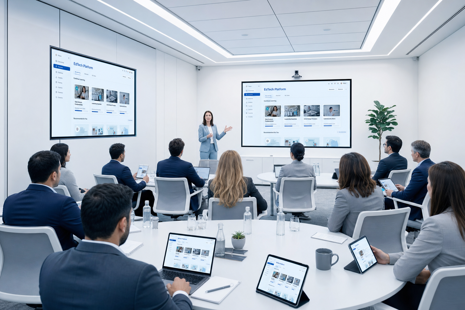 Bovingdon-Gray corporate training delivery and EdTech platform session
